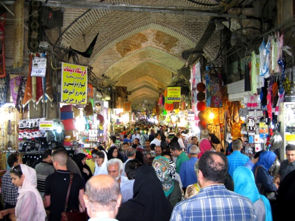 Zdjęcie z Iranu - Bazar w Teheranie