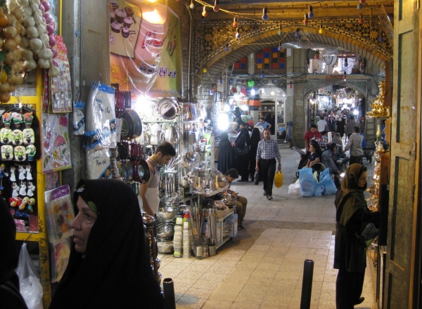 Zdjęcie z Iranu - Bazar w Teheranie