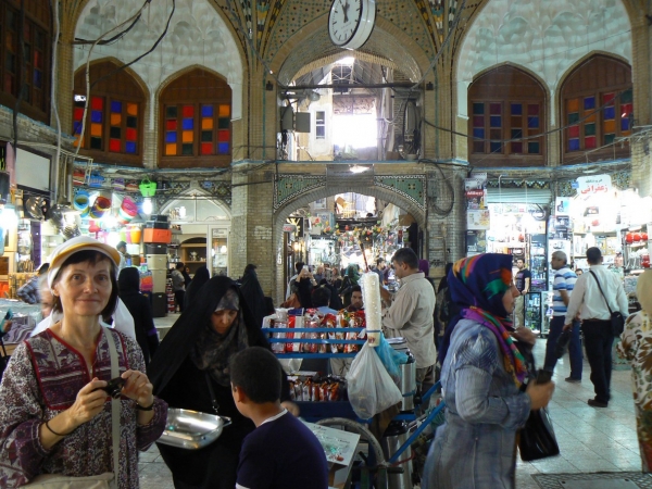 Zdjęcie z Iranu - Bazar w Teheranie