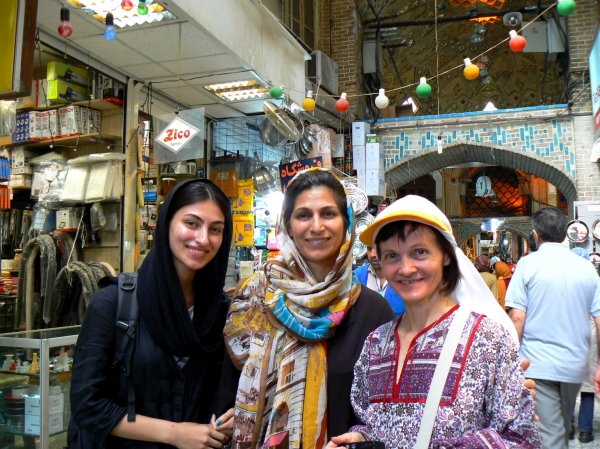 Zdjęcie z Iranu - Bazar w Teheranie
