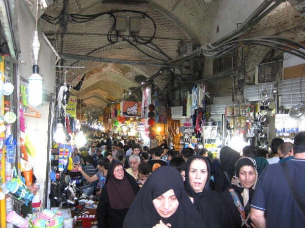 Zdjęcie z Iranu - Bazar w Teheranie