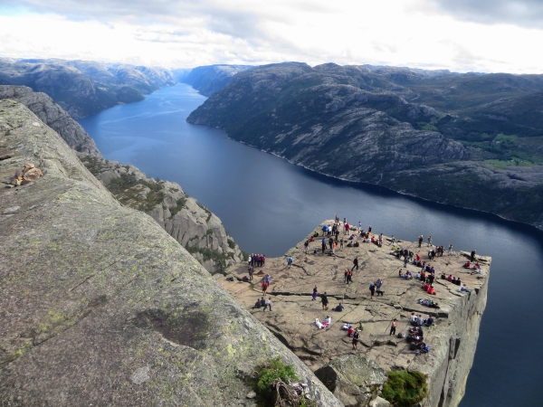 Zdjecie - Norwegia - Preikestolen 