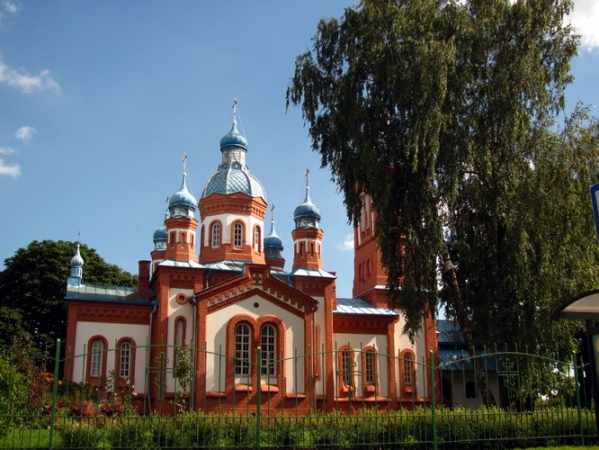 Zdjęcie z Łotwy - Bauska - cerkiew.