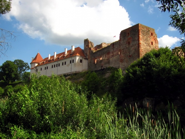 Zdjęcie z Łotwy - Bauska - zamek.