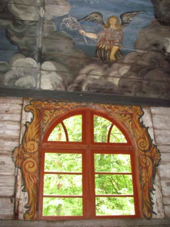 Zdjęcie z Łotwy - Ryski skansen - kościół.