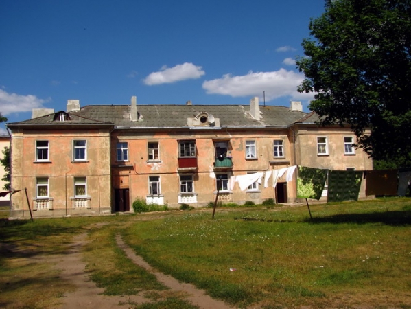 Zdjęcie z Łotwy - Lipawa - Karosta, kwatery mieszkalne.