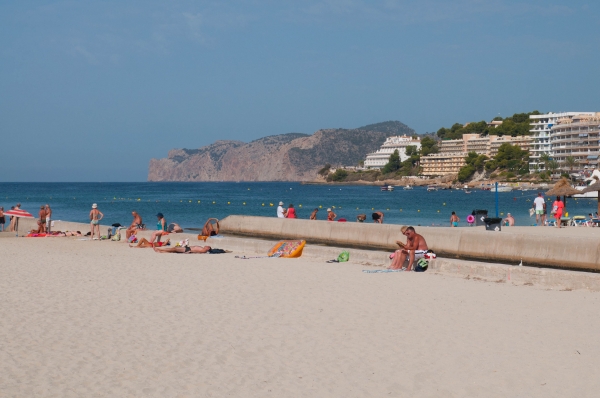 Zdjęcie z Hiszpanii - plaża w Santa Ponca