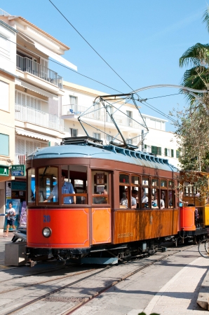 Zdjęcie z Hiszpanii - pociąg z Palmy do Port Soller