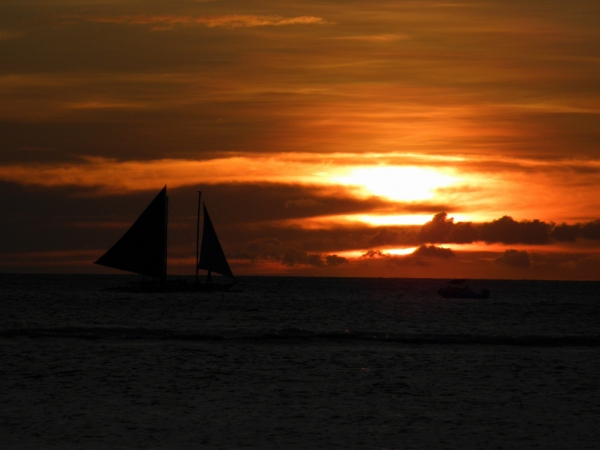 Zdjęcie z Filipin - Boracay Stacja 3 zachód