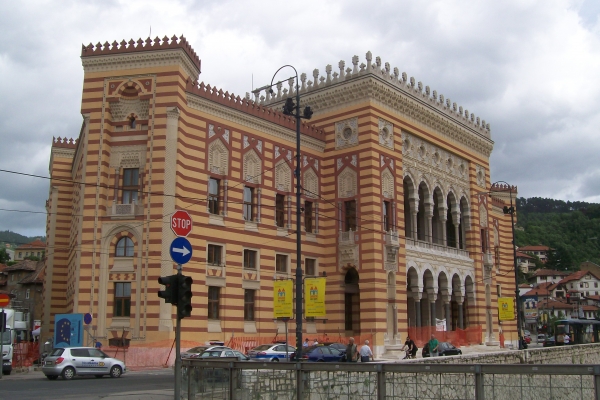 Zdjęcie z Bośni i Hercegowiny - Sarajevo ratusz