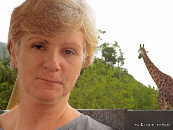 Zdjęcie z Kenii - Selfie z żyrafą :)