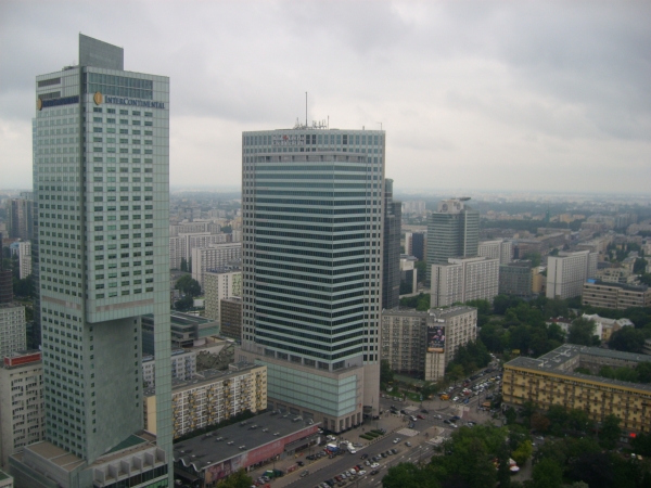 Zdjęcie z Polski - Widok z Pałacu Kultury