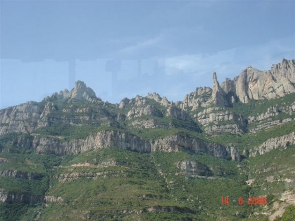 Zdjęcie z Hiszpanii - Góry Montserrat