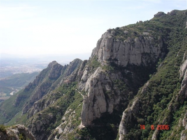 Zdjęcie z Hiszpanii - Góry Montserrat