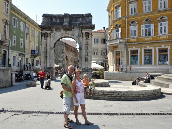 Zdjęcie z Chorwacji - Łuk Sergiusza - Pula