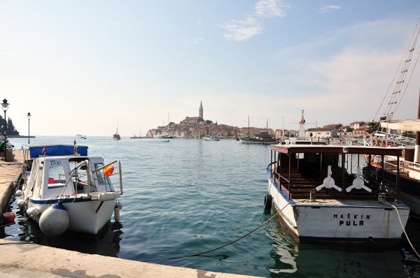 Zdjęcie z Chorwacji - port w Rovinj