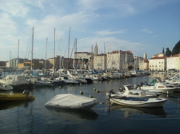 Zdjęcie ze Słowenii - Piran - port