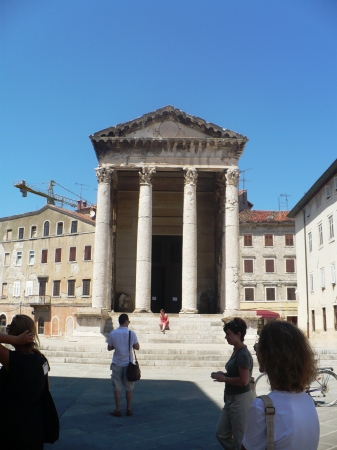 Zdjęcie z Chorwacji - Świątynia Augusta - Pula