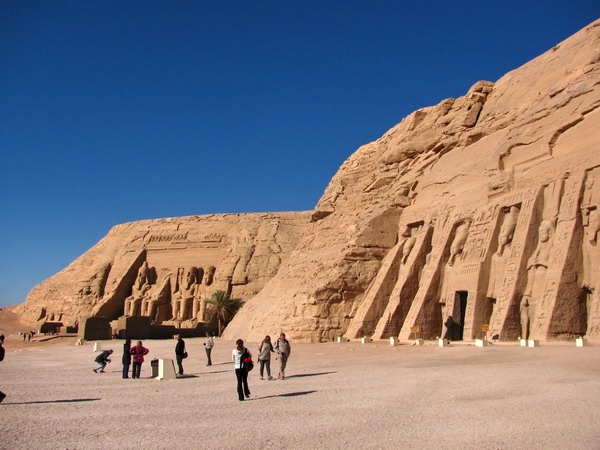 Zdjęcie z Egiptu - Abu Simbel.