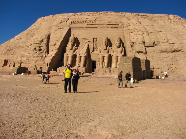Zdjęcie z Egiptu - Abu Simbel.