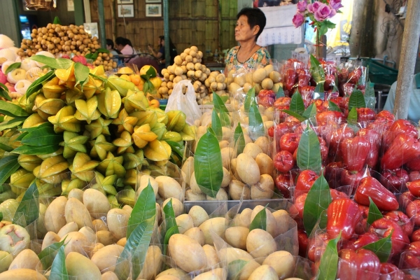 Zdjęcie z Tajlandii - Pływający targ Amphawa