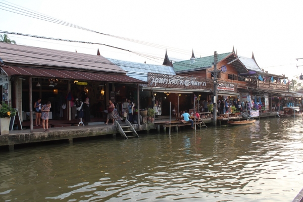 Zdjęcie z Tajlandii - Pływający targ Amphawa