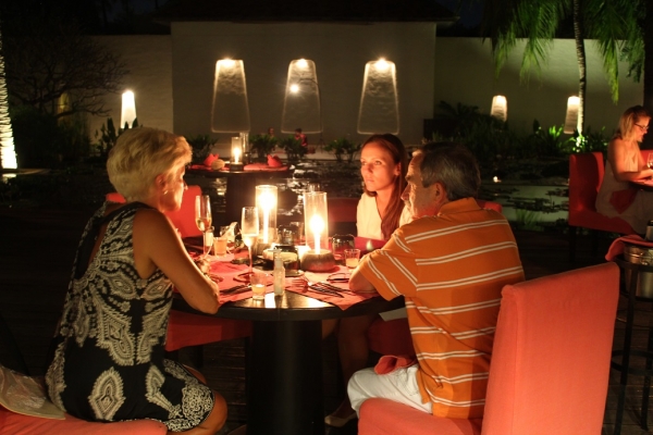 Zdjęcie z Tajlandii - Pożegnalna kolacja w tajskiej restauracji