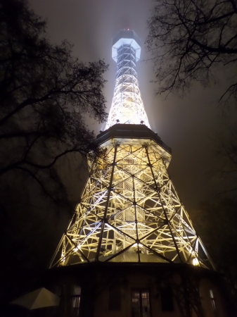 Zdjęcie z Czech - wieża Petrin
