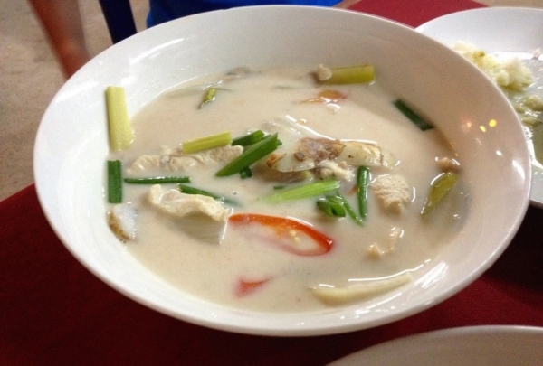 Zdjęcie z Tajlandii - Tajskie pysznosci - zupa tom kha gai