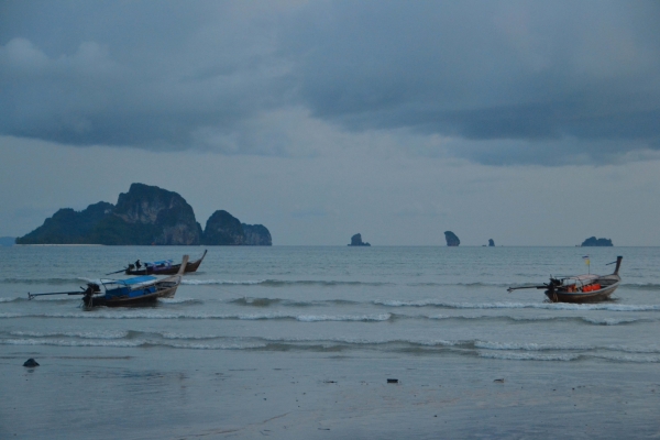 Zdjęcie z Tajlandii - Widok z plazy w Ao Nang