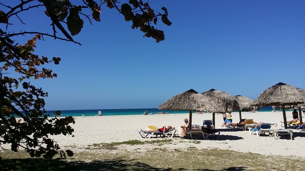 Zdjęcie z Kuby - Plaża w Varadero.