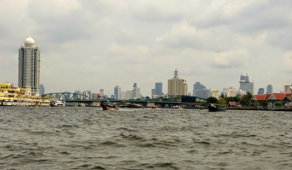 Zdjęcie z Tajlandii - rejs po rzece Chao Phraya (Menam)