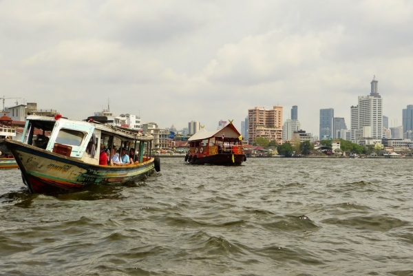 Zdjęcie z Tajlandii - rejs po rzece Chao Phraya (Menam)