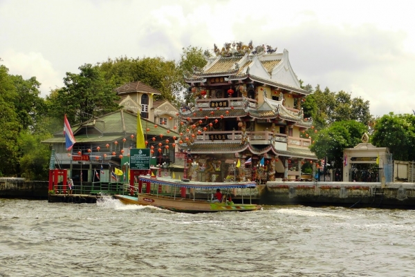 Zdjęcie z Tajlandii - rejs po rzece Chao Phraya (Menam)