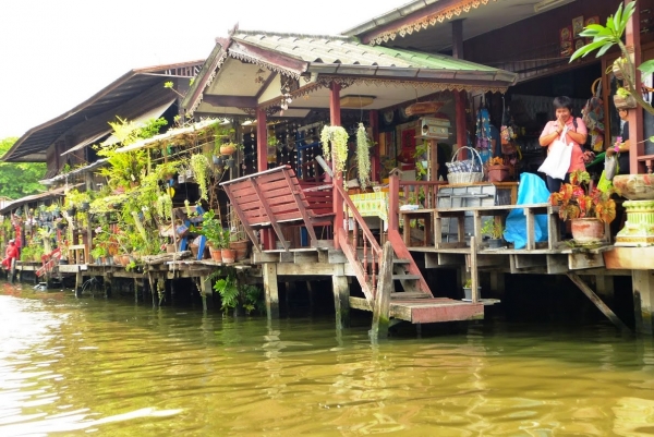 Zdjęcie z Tajlandii - klongi Bangkoku
