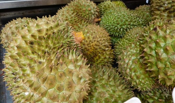 Zdjęcie z Tajlandii - jest i durian smrodziuszek:))