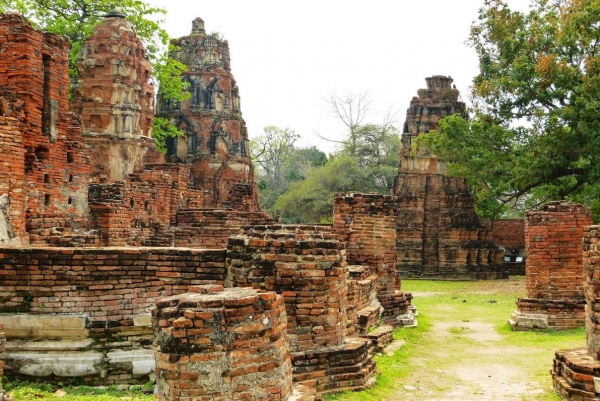 Zdjęcie z Tajlandii - Najsłynniejsza świątynia w Ayutthaya to Wat Mahathat