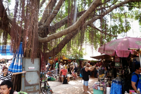Zdjęcie z Tajlandii - bazar w Ayutthaya