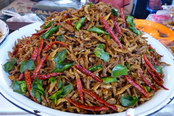 Zdjęcie z Tajlandii - bazar w Ayutthaya