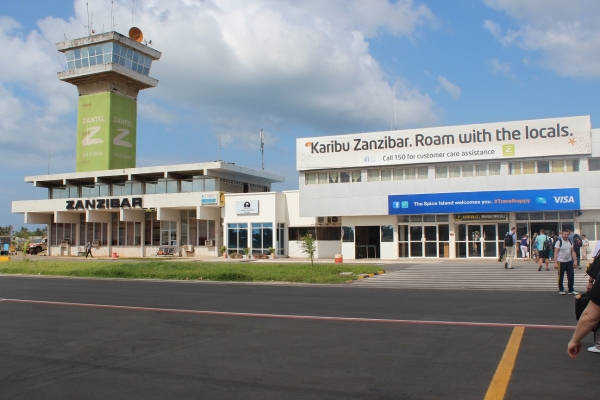 Zdjęcie z Tanzanii - Lotnisko na Zanzibarze