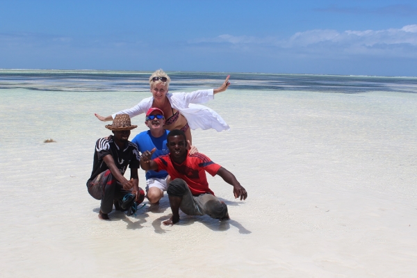 Zdjęcie z Tanzanii - sesja zdjęciowa na plaży
