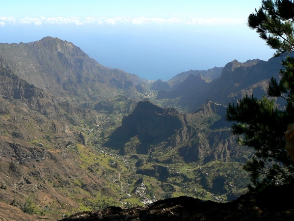 Zdjęcie z Republiki Zielonego Przylądka - Santo Antao - Ribeira de Paul