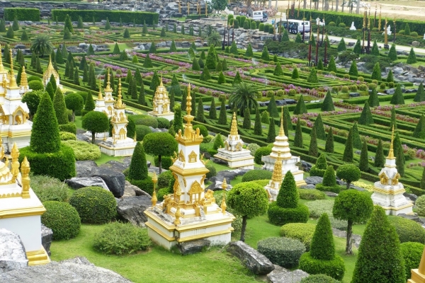Zdjęcie z Tajlandii - Ogrody Francuskie w Nong-Nooch