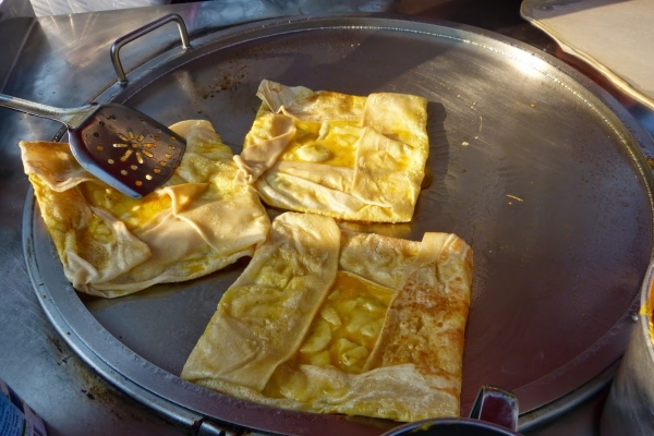 Zdjęcie z Tajlandii - smaży się obustronnie
