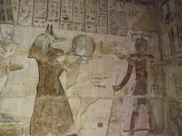 Zdjęcie z Egiptu - w świątyni