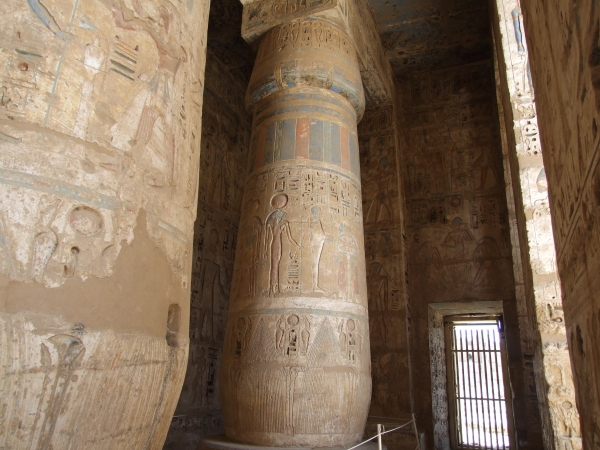 Zdjęcie z Egiptu - Medinet Habu