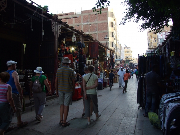 Zdjęcie z Egiptu - uliczny bazar