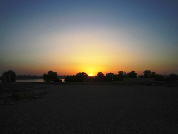 Zdjęcie z Egiptu - zachodzik w Kom Ombo