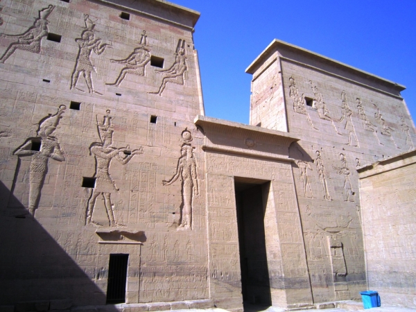 Zdjęcie z Egiptu - Świątynia Izydy w Philae