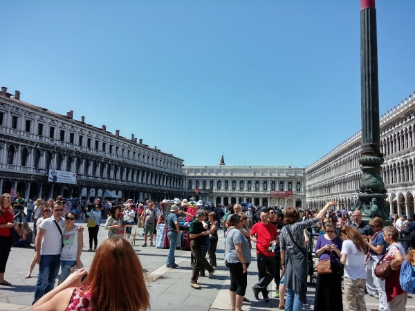 Zdjęcie z Włoch - plac Świętego Marka(Piazza San Marco)